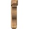 Ekena Millwork Funston Craftsman Rough Sawn Bracket w/ Offset Brace, Western Red Cedar, 8"W x 34"D x 38"H BKT0806X34X38FST04RWR - alternate 4